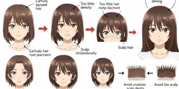 薄毛坊主スカスカ
