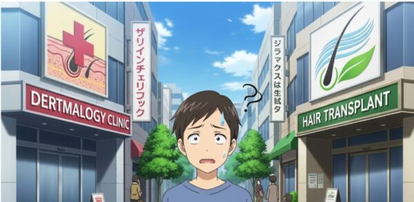 梅田駅周辺-自毛植毛-おすすめ